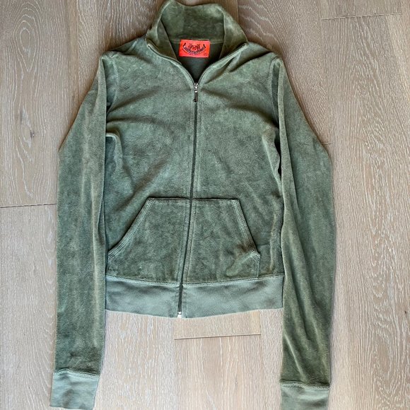Juicy Couture zip-up sweater - Picture 1 of 3